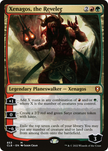 Xenagos, the Reveler [Commander Legends: Battle for Baldur's Gate] - The Mythic Store | 24h Order Processing