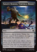 Savanti Romero, Temporal Rogue [Teenage Mutant Ninja Turtles Commander Tokens] - The Mythic Store | 24h Order Processing
