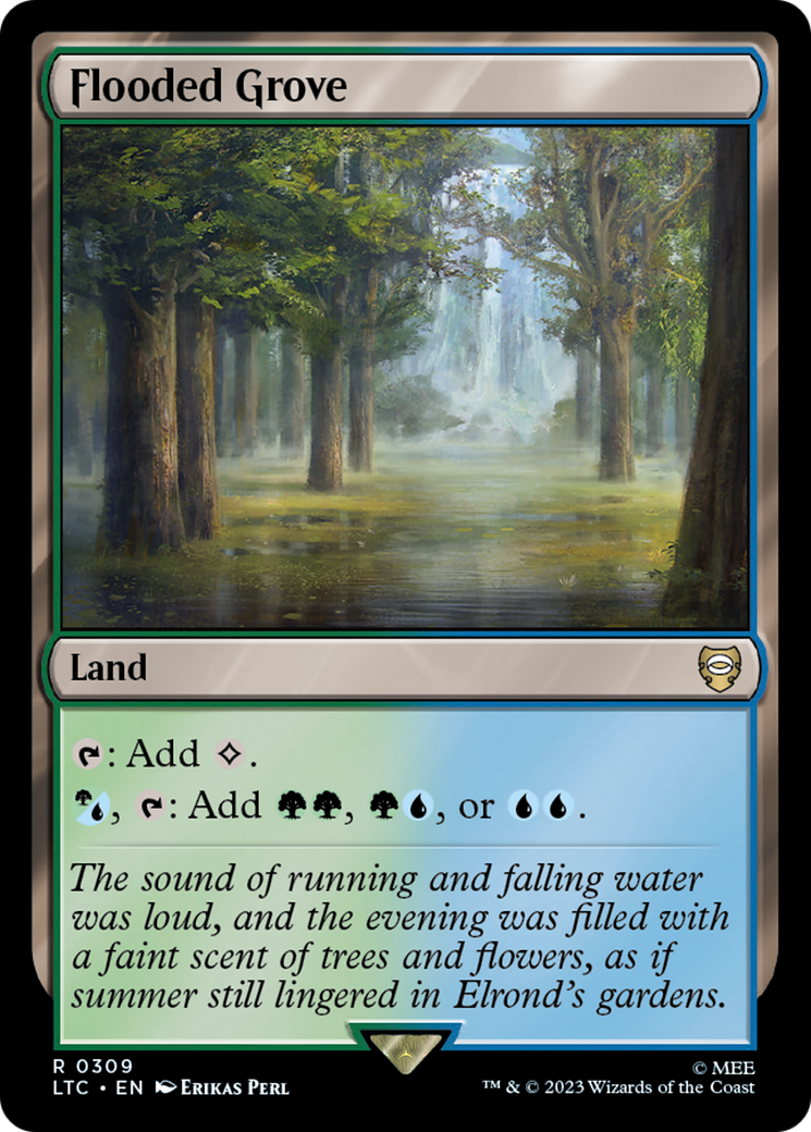 Flooded Grove [The Lord of the Rings: Tales of Middle-Earth Commander] - The Mythic Store | 24h Order Processing