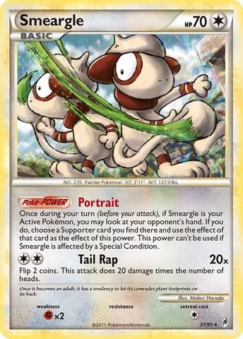 Smeargle (21/95) [HeartGold & SoulSilver: Call of Legends] - The Mythic Store | 24h Order Processing