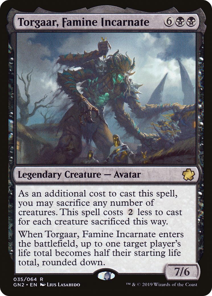 Torgaar, Famine Incarnate [Game Night 2019] - The Mythic Store | 24h Order Processing