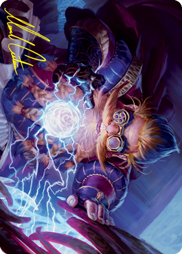 Storm-Kiln Artist Art Card (Gold-Stamped Signature) [Strixhaven: School of Mages Art Series] - The Mythic Store | 24h Order Processing