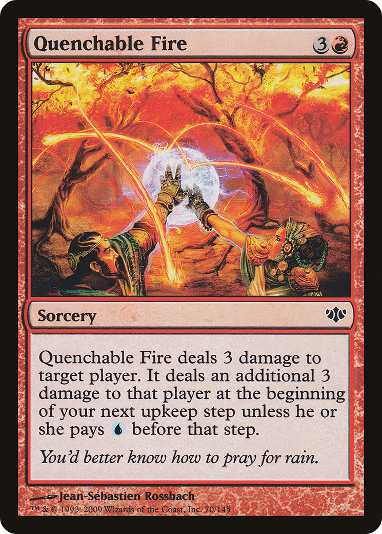 Quenchable Fire [Conflux] - The Mythic Store | 24h Order Processing