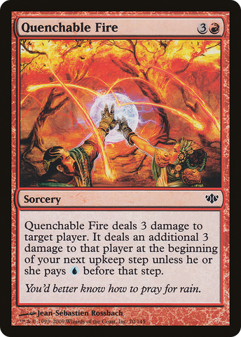 Quenchable Fire [Conflux] - The Mythic Store | 24h Order Processing