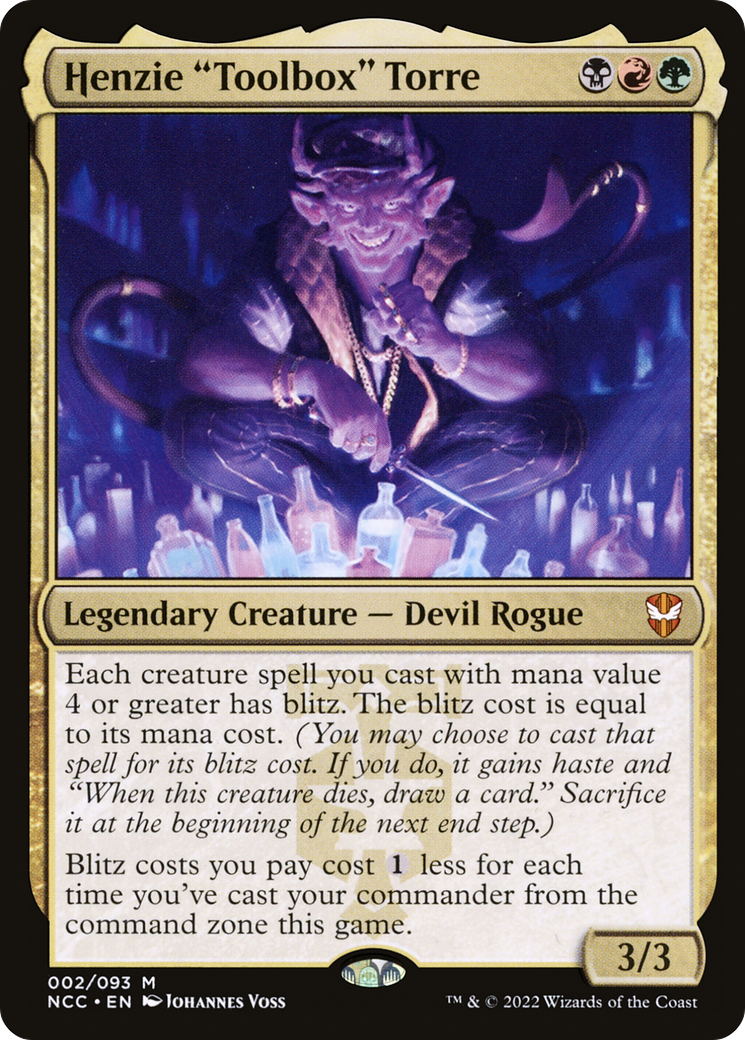 Henzie "Toolbox" Torre [Streets of New Capenna Commander] - The Mythic Store | 24h Order Processing