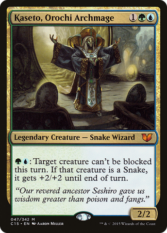 Kaseto, Orochi Archmage [Commander 2015] - The Mythic Store | 24h Order Processing
