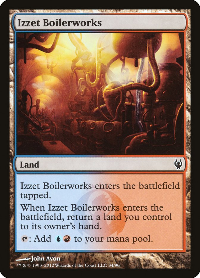 Izzet Boilerworks [Duel Decks: Izzet vs. Golgari] - The Mythic Store | 24h Order Processing