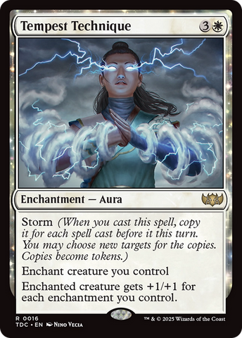 Tempest Technique [Tarkir: Dragonstorm Commander] - The Mythic Store | 24h Order Processing