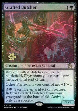 Grafted Butcher [March of the Machine Prerelease Promos] - The Mythic Store | 24h Order Processing