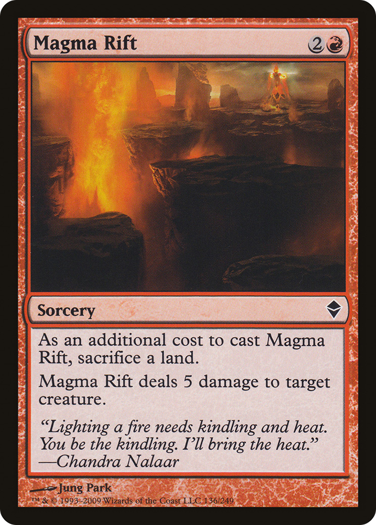 Magma Rift [Zendikar] - The Mythic Store | 24h Order Processing