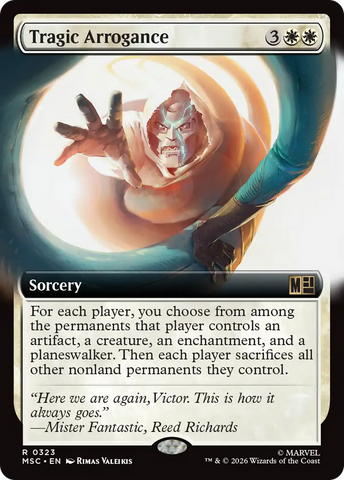Tragic Arrogance (Extended Art) [Marvel Super Heroes Commander] - The Mythic Store | 24h Order Processing