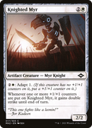 Knighted Myr [Modern Horizons 2] - The Mythic Store | 24h Order Processing