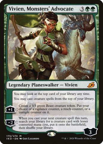 Vivien, Monsters' Advocate [Ikoria: Lair of Behemoths] - The Mythic Store | 24h Order Processing