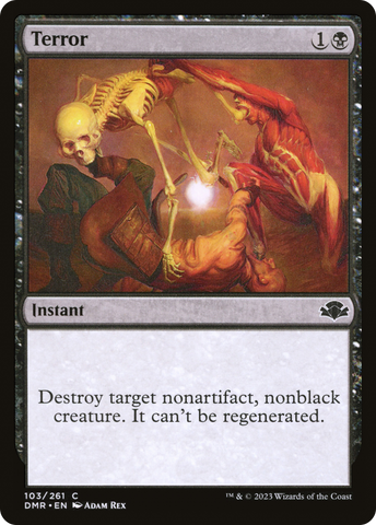 Terror [Dominaria Remastered] - The Mythic Store | 24h Order Processing