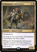 Triumphant Adventurer (Promo Pack) [Dungeons & Dragons: Adventures in the Forgotten Realms Promos] - The Mythic Store | 24h Order Processing