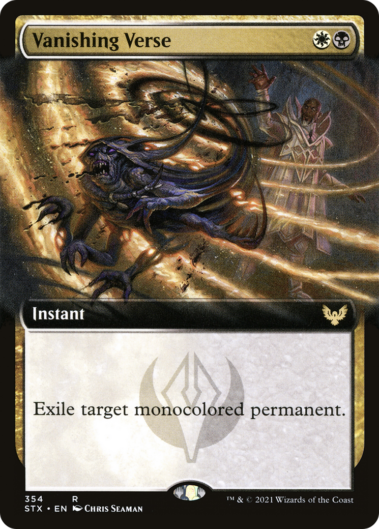 Vanishing Verse (Extended Art) [Strixhaven: School of Mages] - The Mythic Store | 24h Order Processing