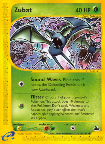 Zubat (117/144) [Skyridge] - The Mythic Store | 24h Order Processing