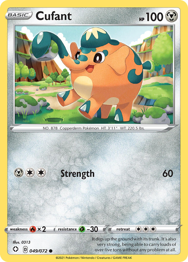 Cufant (049/072) [Sword & Shield: Shining Fates] - The Mythic Store | 24h Order Processing