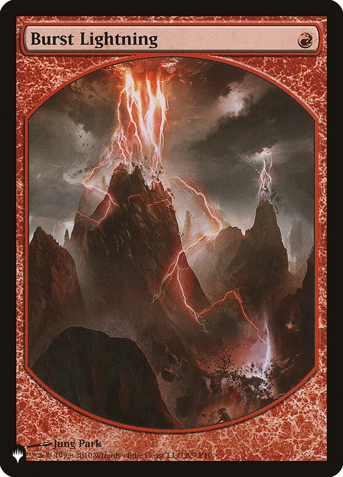 Burst Lightning [The List] - The Mythic Store | 24h Order Processing