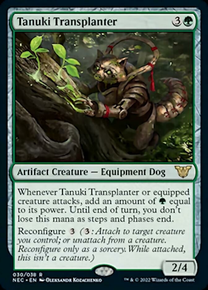Tanuki Transplanter [Kamigawa: Neon Dynasty Commander] - The Mythic Store | 24h Order Processing