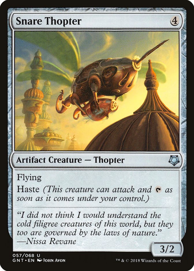 Snare Thopter [Game Night 2018] - The Mythic Store | 24h Order Processing