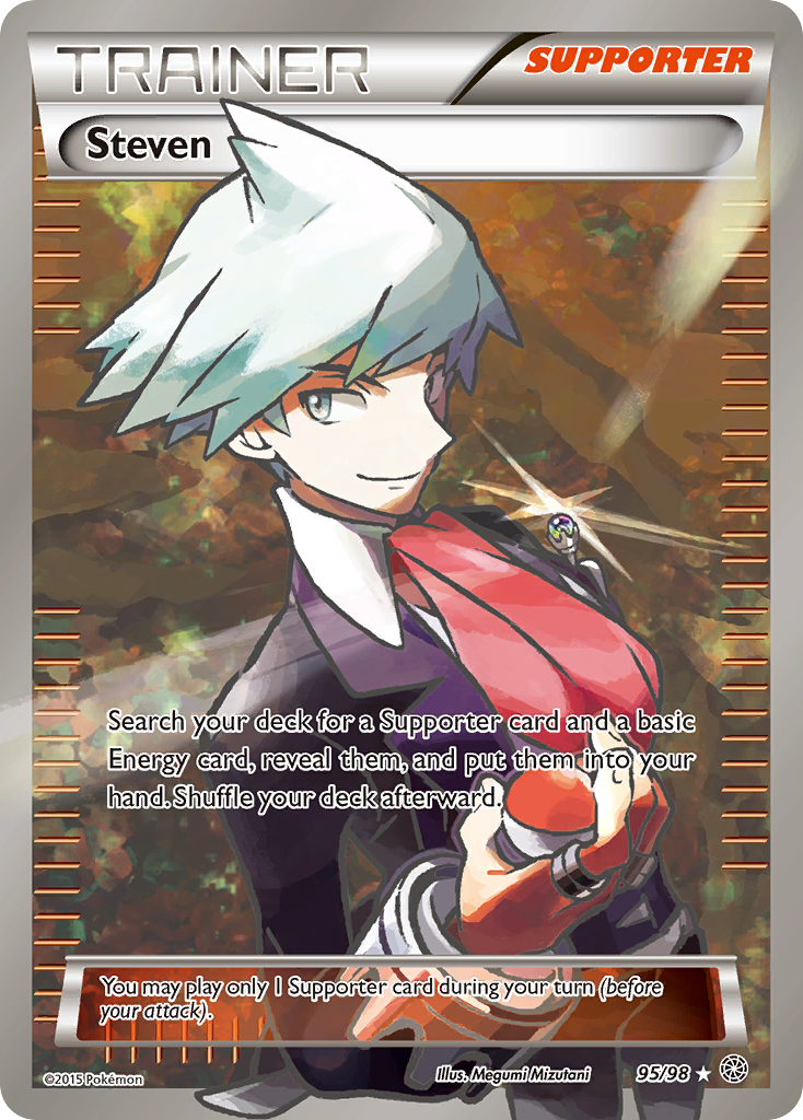 Steven (95/98) [XY: Ancient Origins] - The Mythic Store | 24h Order Processing