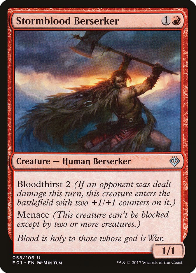 Stormblood Berserker [Archenemy: Nicol Bolas] - The Mythic Store | 24h Order Processing