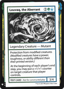 Louvaq, the Aberrant [Mystery Booster Playtest Cards] - The Mythic Store | 24h Order Processing