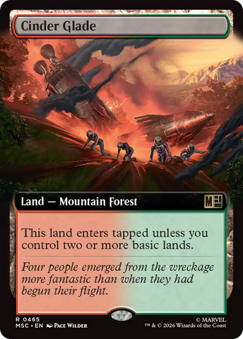 Cinder Glade (Extended Art) [Marvel Super Heroes Commander] - The Mythic Store | 24h Order Processing
