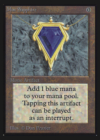 Mox Sapphire [International Collectors' Edition] - The Mythic Store | 24h Order Processing