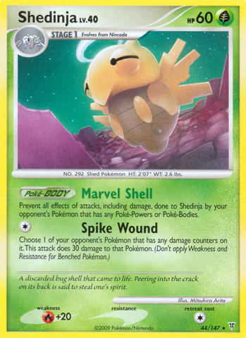 Shedinja (44/147) [Platinum: Supreme Victors] - The Mythic Store | 24h Order Processing