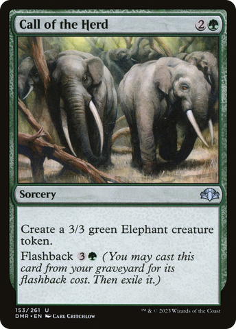 Call of the Herd [Dominaria Remastered] - The Mythic Store | 24h Order Processing