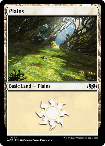 Plains (0267) [Wilds of Eldraine] - The Mythic Store | 24h Order Processing
