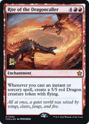 Rite of the Dragoncaller [Foundations Prerelease Promos] - The Mythic Store | 24h Order Processing