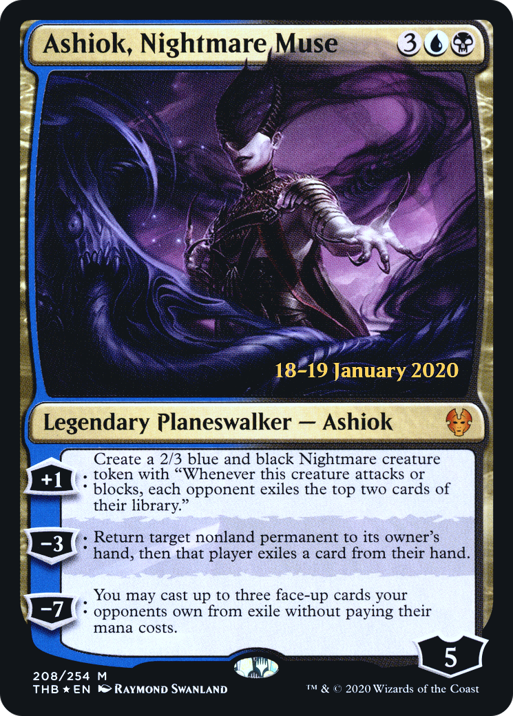 Ashiok, Nightmare Muse [Theros Beyond Death Prerelease Promos] - The Mythic Store | 24h Order Processing