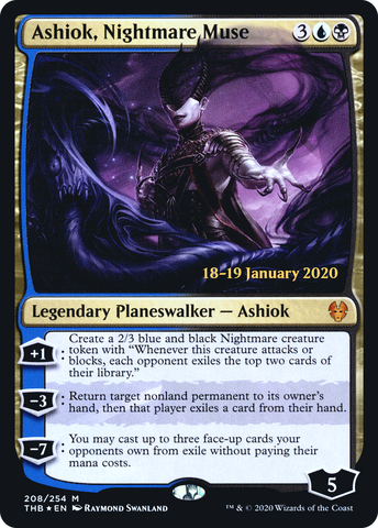 Ashiok, Nightmare Muse [Theros Beyond Death Prerelease Promos] - The Mythic Store | 24h Order Processing