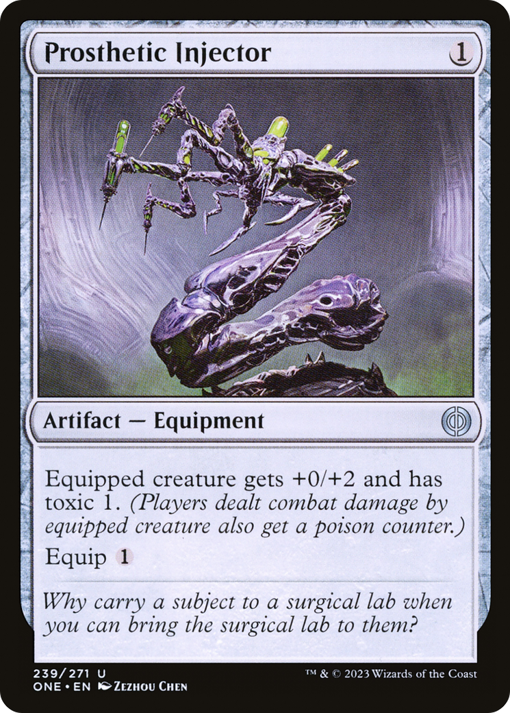 Prosthetic Injector [Phyrexia: All Will Be One] - The Mythic Store | 24h Order Processing