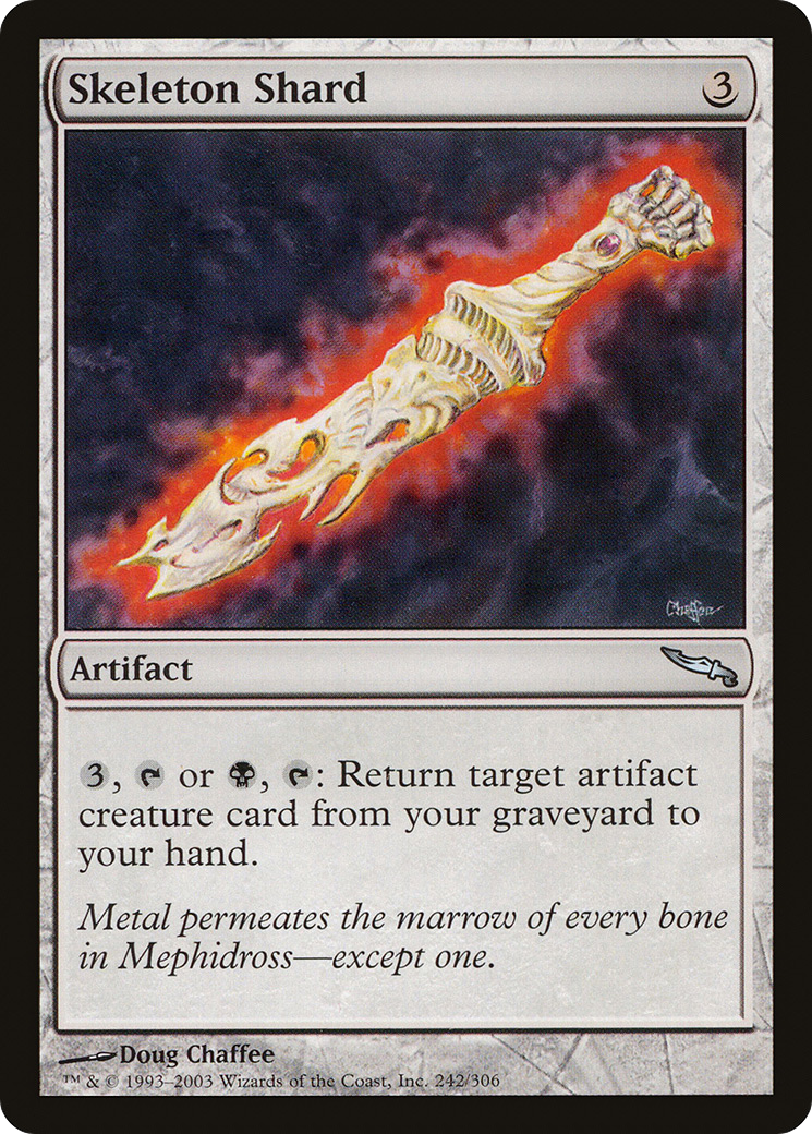Skeleton Shard [Mirrodin] - The Mythic Store | 24h Order Processing