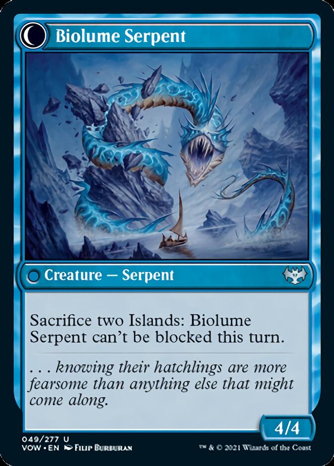 Biolume Egg // Biolume Serpent [Innistrad: Crimson Vow] - The Mythic Store | 24h Order Processing