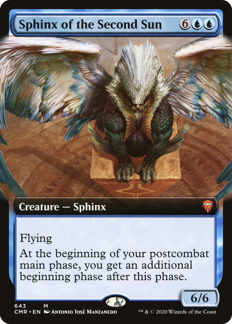 Sphinx of the Second Sun (Extended Art) [Commander Legends] - The Mythic Store | 24h Order Processing