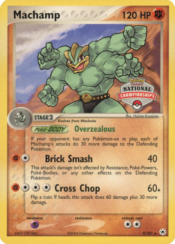 Machamp (9/101) (National Championships Promo) [EX: Hidden Legends] - The Mythic Store | 24h Order Processing
