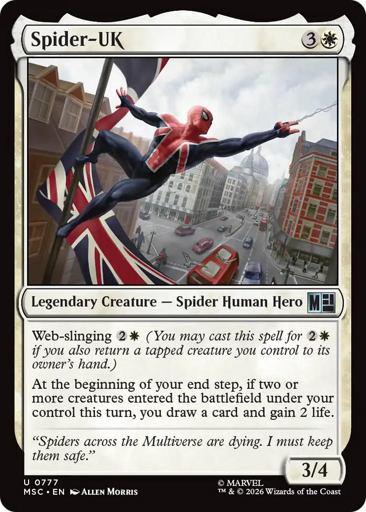 Spider-UK [Marvel Super Heroes Commander] - The Mythic Store | 24h Order Processing