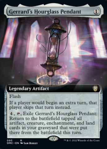 Gerrard's Hourglass Pendant (Extended Art) [Dominaria United Commander] - The Mythic Store | 24h Order Processing