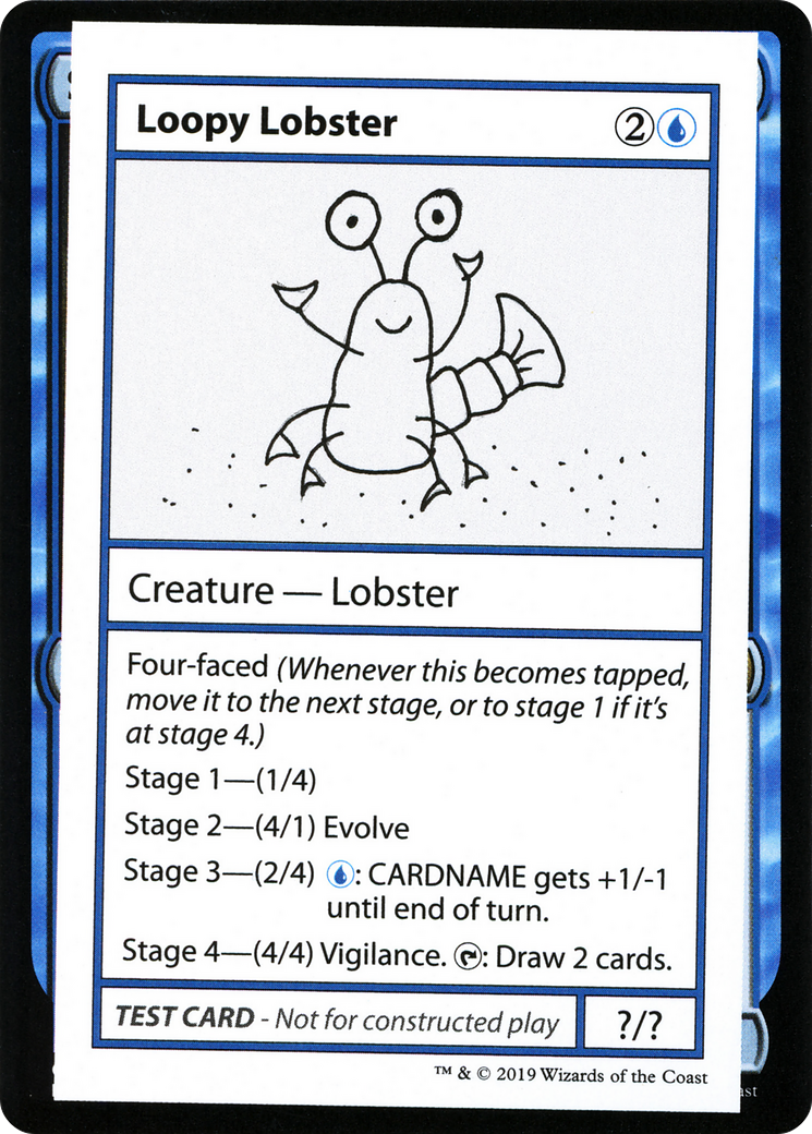 Loopy Lobster (2021 Edition) [Mystery Booster Playtest Cards] - The Mythic Store | 24h Order Processing