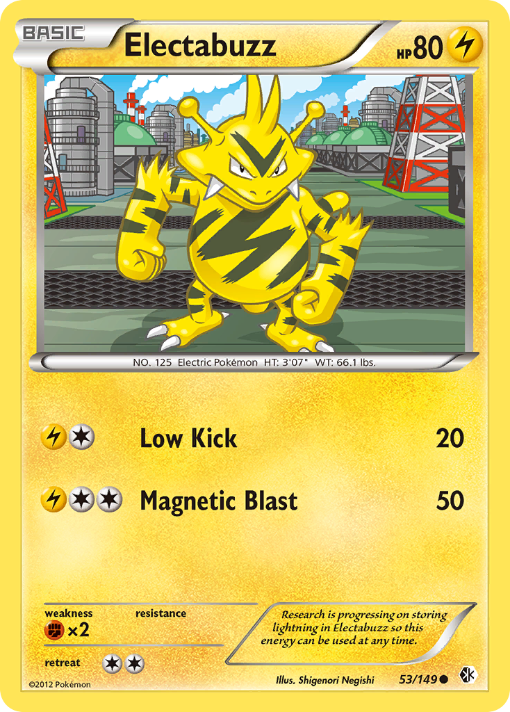 Electabuzz (53/149) [Black & White: Boundaries Crossed] - The Mythic Store | 24h Order Processing