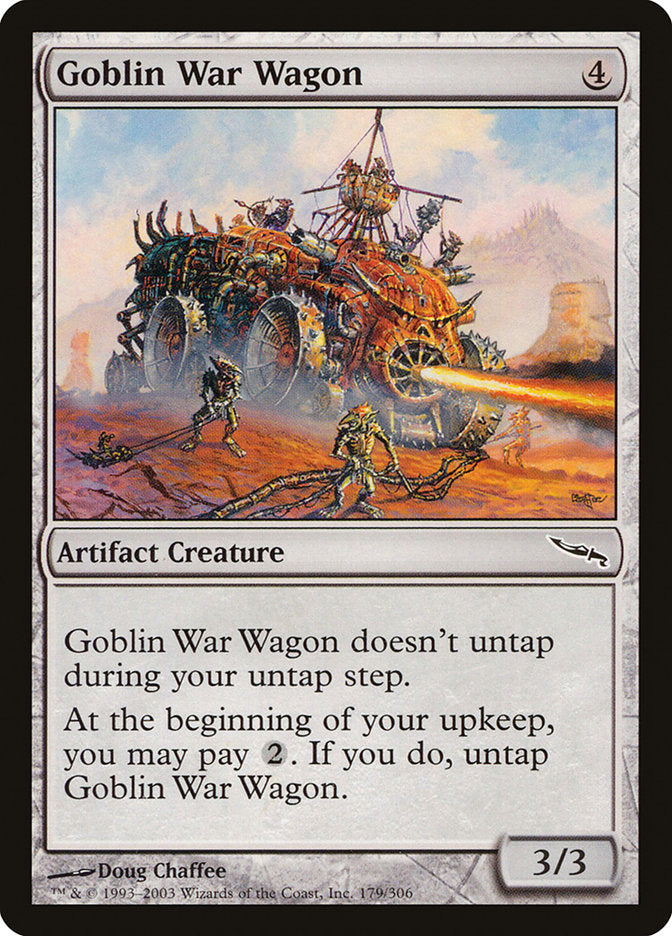 Goblin War Wagon [Mirrodin] - The Mythic Store | 24h Order Processing