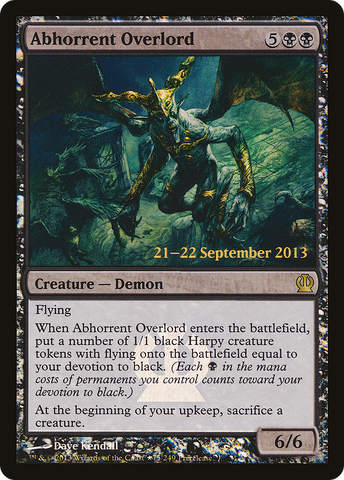 Abhorrent Overlord [Theros Prerelease Promos] - The Mythic Store | 24h Order Processing