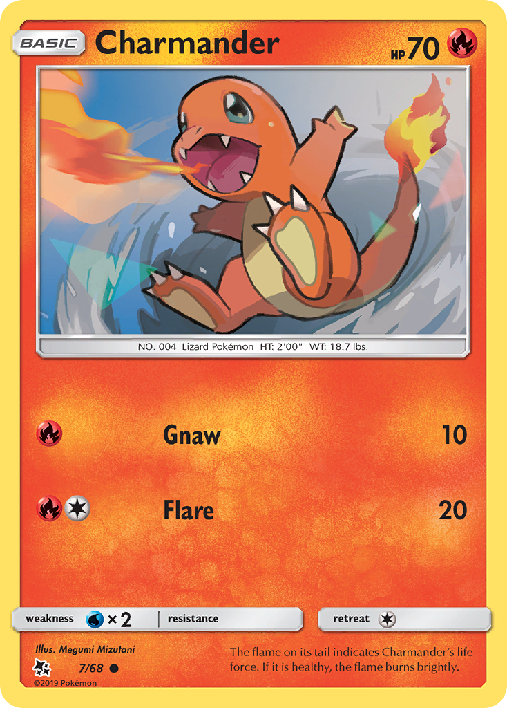 Charmander (7/68) [Sun & Moon: Hidden Fates] - The Mythic Store | 24h Order Processing