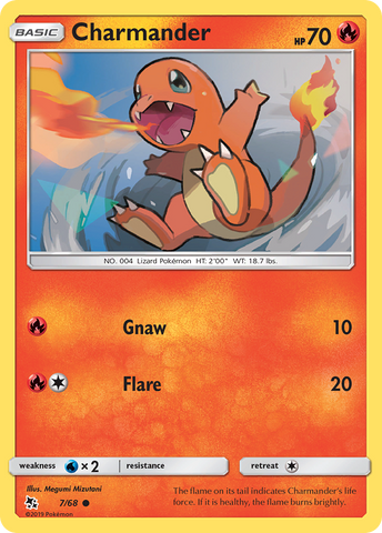 Charmander (7/68) [Sun & Moon: Hidden Fates] - The Mythic Store | 24h Order Processing