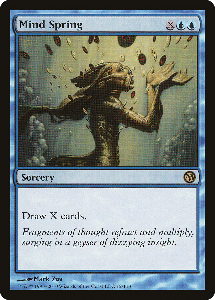 Mind Spring [Duels of the Planeswalkers] - The Mythic Store | 24h Order Processing